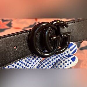 *GG Men’s Matte Black Belt:CLEARLY READ & ASK Q’s B4 Purchase!!! SIZE:32